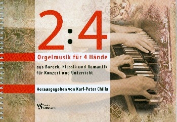 2 - 4 Band 1 fr Orgel zu 4 Hnden Spielpartitur