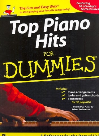 Top Piano Hits fr Dummies piano/vocal/guitar songbook