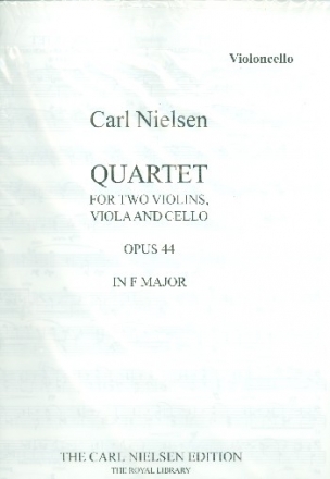 Quartet in F Major op.44 for 2 violins, viola and cello parts,  archive copy