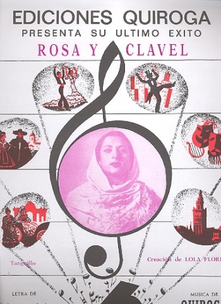 Rosa y clavel: para canto y piano