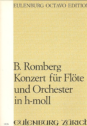Konzert h-Moll op.30 fr Flte und Orchester Partitur