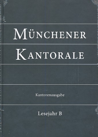 Mnchener Kantorale Band 2 Lesejahr B Vorsngerbuch