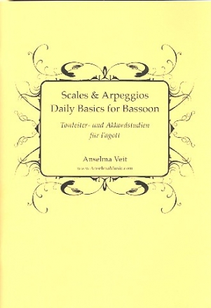 Scales and Arpeggios, daily Basics for bassoon