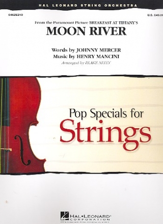 Moon River for string orchestra score and parts (8-8-4--4-4-4)