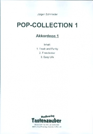 Pop Collection Band 1 fr Akkordeonorchester Stimmensatz