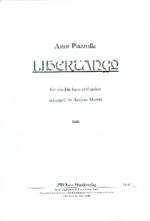 Libertango fr Kontrabass und Gitarre