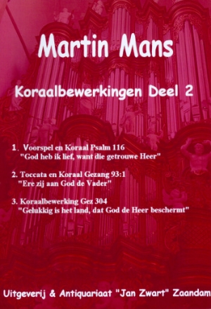 Koraalbewerkingen vol.2 voor orgel