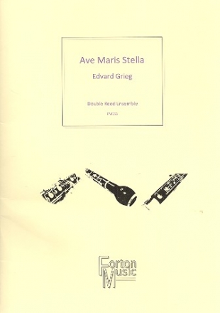 Ave maris stella for double reed ensemble (6 players) score and parts