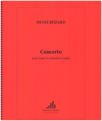 Concerto pour orgue et orchestre  cordes parties (2-2-1-1-1)