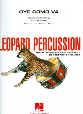 Oye como va (+CD) for percussion ensemble score and parts