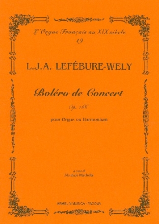 Bolro de concert op.166 pour orgue ou harmonium