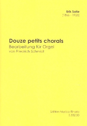 12 petits chorales fr Orgel