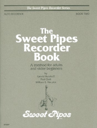 The Sweet Pipes Recorder Book vol.2 for alto recorder