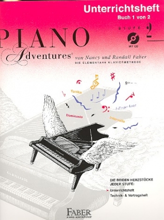 Piano Adventures Stufe 2 - Unterrichtsheft Band 1 (+CD) fr Klavier