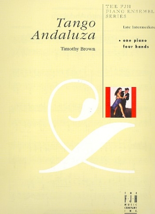 Tango andaluza for piano 4 hands score