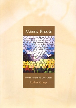 Missa brevis fr Schola (gem Chor unisono) und Orgel Partitur