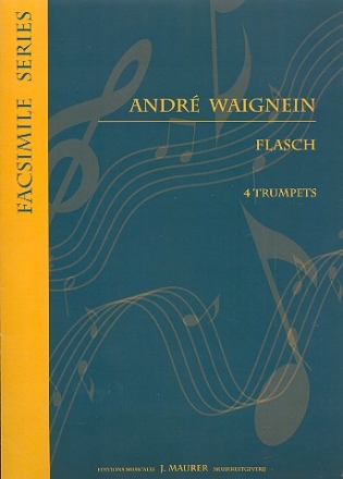 Flasch for 4 trumpets score and parts