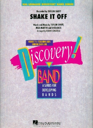 Shake it off: for concert band score and parts