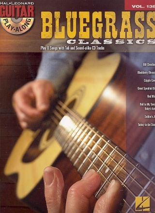 Bluesgrass Classics (+CD): guitar playalong vol.138 songbook vocal/guitar/tab