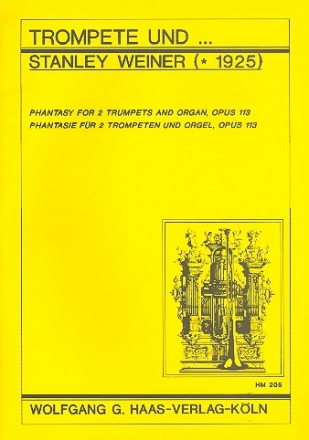 Fantasie op.113 fr 2 Trompeten und Orgel Partitur und Stimmen