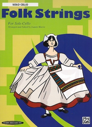 Folk Strings for solo cello (and strings/piano ad lib)