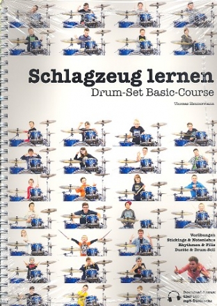 Schlagzeug lernen (+Download Access) Drum-Set Basic-Course
