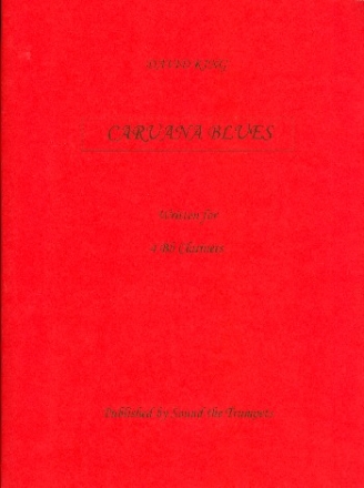 Caruana Blues for 4 clarinets score and parts