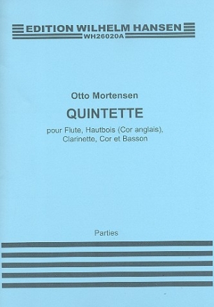 Quintett fr Flte, Oboe (Englischhorn), Clarinette, Horn und Fagott Stimmen,  Archivkopie