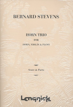 Trio op.38 for horn, violin and piano score and parts