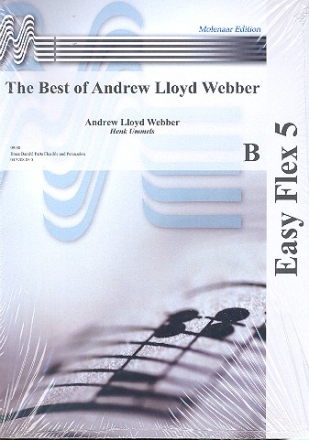 The Best of Andrew Lloyd Webber: for concert band and percussion score and parts