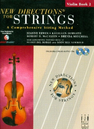 New Directions for Strings vol.2 (+2 CD's) for string orchestra violin 2