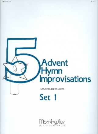 5 Advent Hymn Improvisations vol.1 for organ