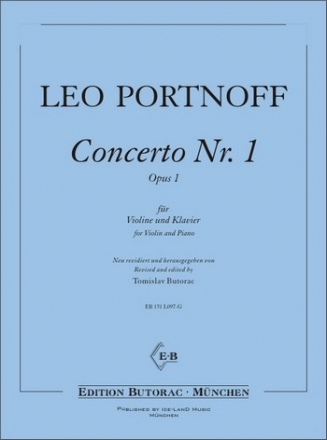 Konzert Nr.1 op.1 fr Violine und Klavier
