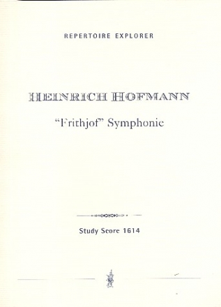 Frithjof Sinfonie fr Orchester Studienpartitur