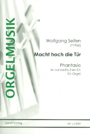 Macht hoch die Tr fr Orgel