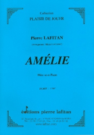Amlie pour flte et piano