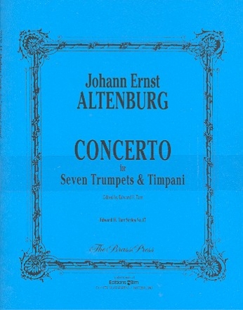Concerto for 7 trumpets and timpani score and parts