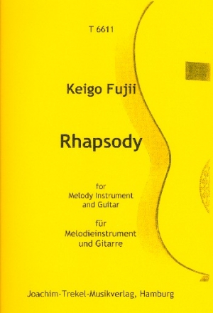 Rhapsody fr Melodieinstrument und Gitarre Partitur und Stimmen