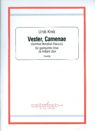 Vester camenae fr gem Chor a cappella Partitur