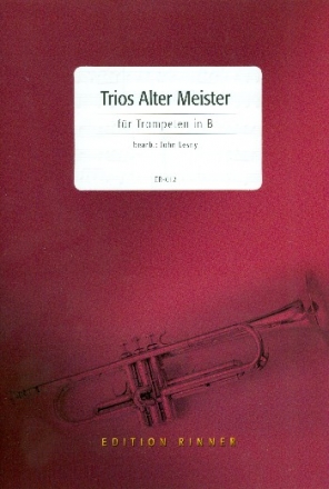 Trios alter Meister Band 1 fr 3 Trompeten Partitur und Stimmen