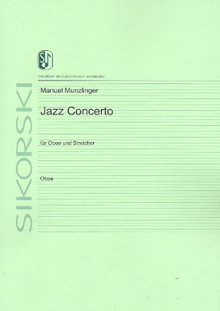 Jazz Concerto fr Oboe und Streicher Oboe solo Archivkopie