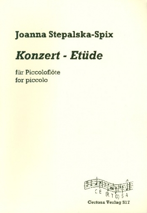 Konzert-Etde fr Piccoloflte