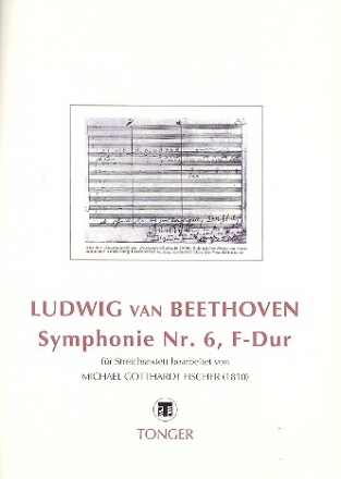 Sinfonie F-Dur Nr.6 op.68 fr Orchester fr 2 Violinen, 2 Violen und 2 Violoncelli Partitur