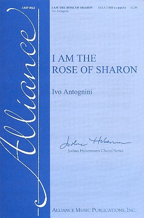 I am the rose of Sharon for mixed chorus (SSAATTBB) a cappella score