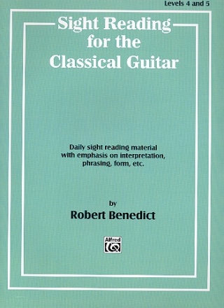Sight Reading Level 4 and 5 for classical guitar