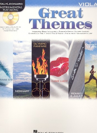 Great Themes (+CD): for viola