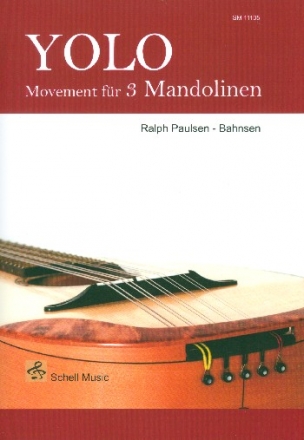 Yolo fr 3 Mandolinen Partitur und Stimmen