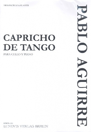 Capricho de Tango fr Violoncello und Klavier