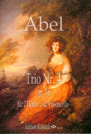 Trio Nr.4 op.16 fr 2 Flten und Violoncello Partitur und Stimmen