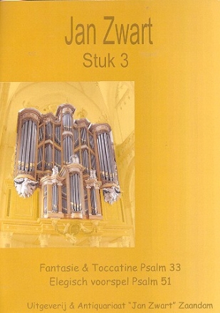 Musyck over de Voysen der Psalmen Davids vol.3 voor orgel